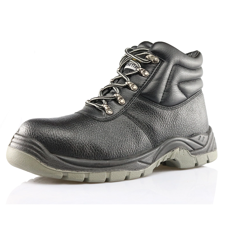 中国 5059 high ankle genuine leather work safety boots for men 制造商