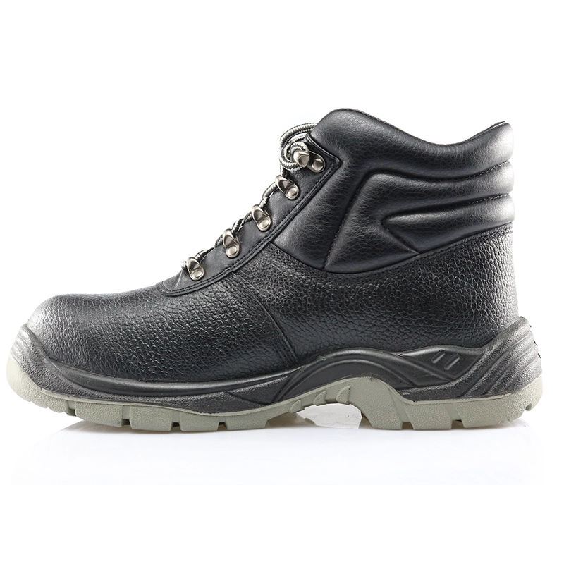 中国 5059 high ankle genuine leather work safety boots for men 制造商
