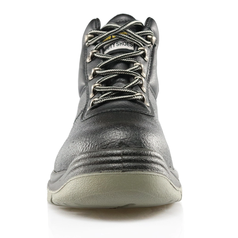 中国 5059 high ankle genuine leather work safety boots for men 制造商