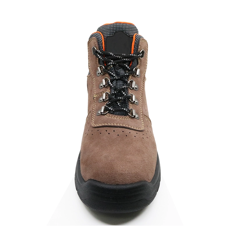 China 5060 oil resistant steel toe cap sport style safety shoes work manufacturer