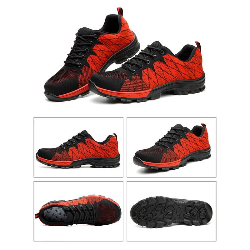 China 536 Anti slip oil acid resistant fashion sport type safety work shoes steel toe manufacturer
