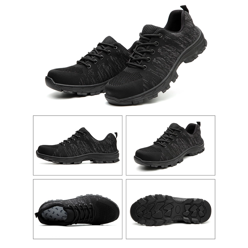 China 536 Anti slip oil acid resistant fashion sport type safety work shoes steel toe manufacturer