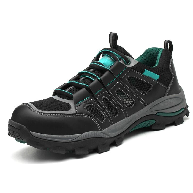 China 609 resistente ao óleo anti-deslizamento luz de peso respirável esporte sapatos de segurança sapatilhas dedo do pé fabricante