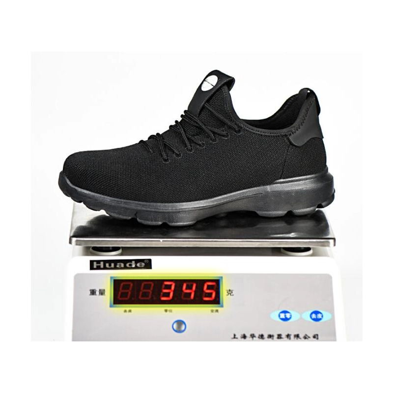 China 701 Black light weight steel toe prevent puncture comfortable sport men safety shoes manufacturer