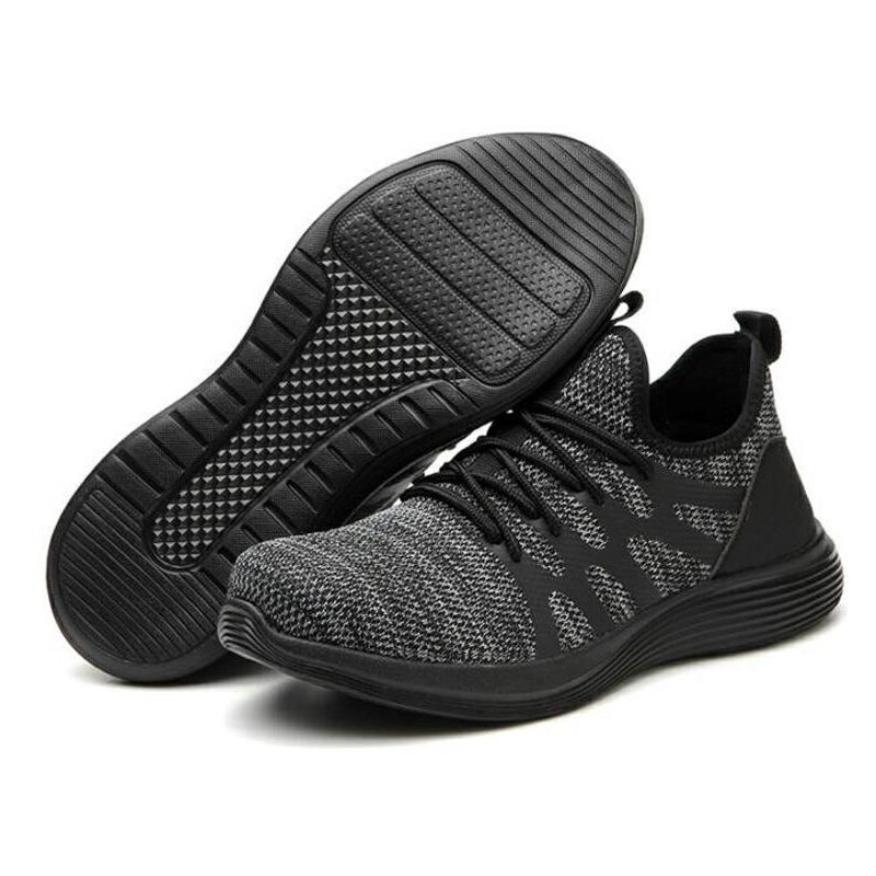 China 707 Super light steel toe puncture proof indoor working men stylish sneakers safety shoes manufacturer