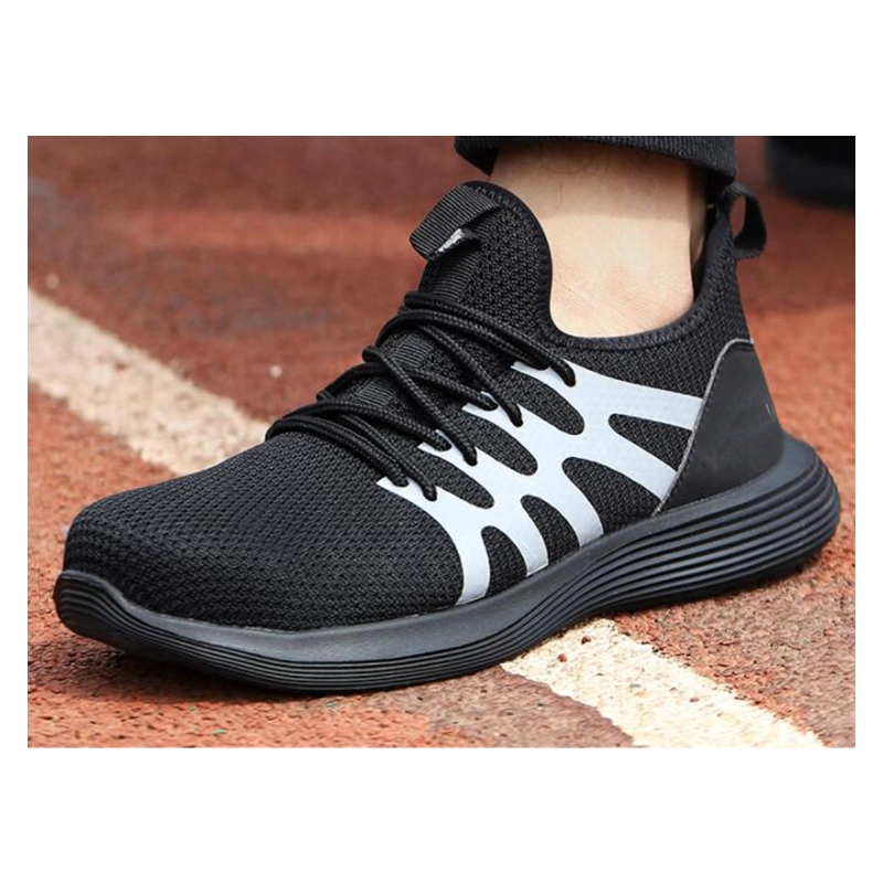 China 707 Super light steel toe puncture proof indoor working men stylish sneakers safety shoes manufacturer