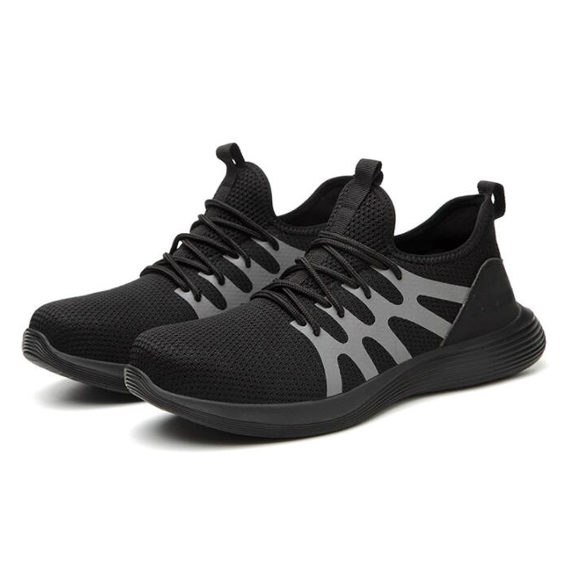 China 707 Super light steel toe puncture proof indoor working men stylish sneakers safety shoes manufacturer