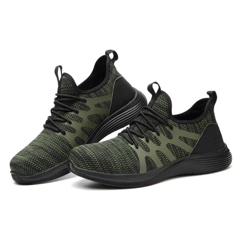 China 707 Super light steel toe puncture proof indoor working men stylish sneakers safety shoes manufacturer