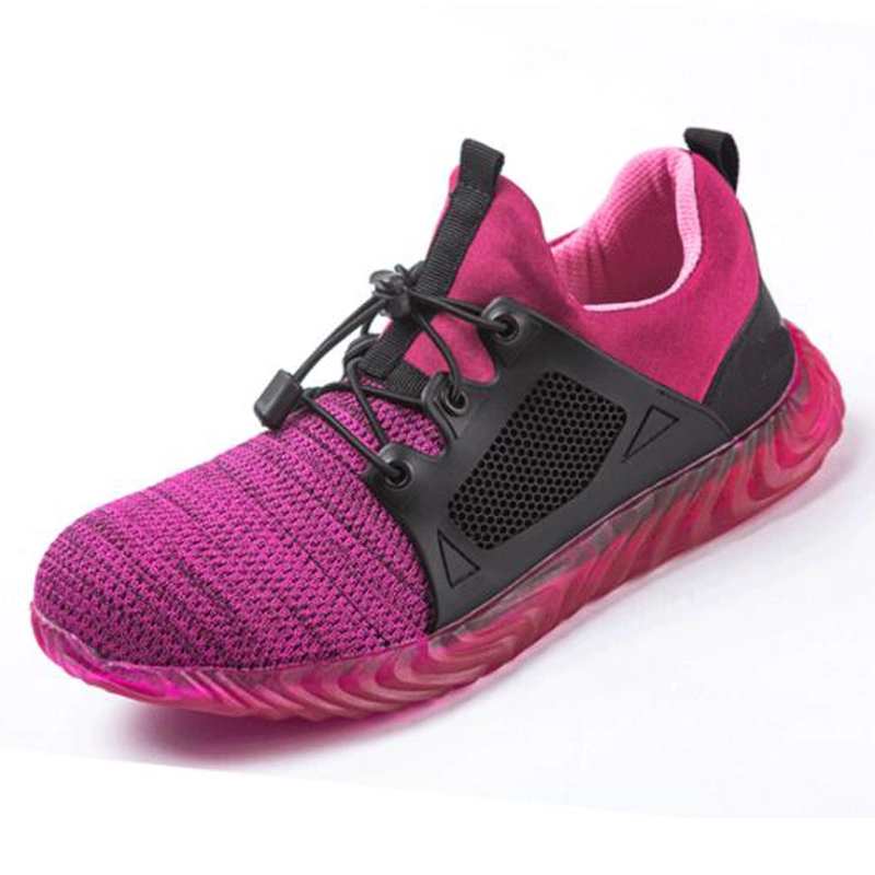 porcelana 709 Zapatillas antideslizantes ligeras y transpirables con flexibilidad zapatos de seguridad puntera de acero fabricante