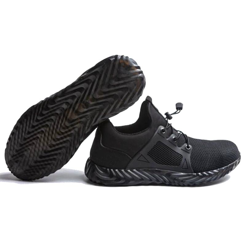 porcelana 709 Zapatillas antideslizantes ligeras y transpirables con flexibilidad zapatos de seguridad puntera de acero fabricante