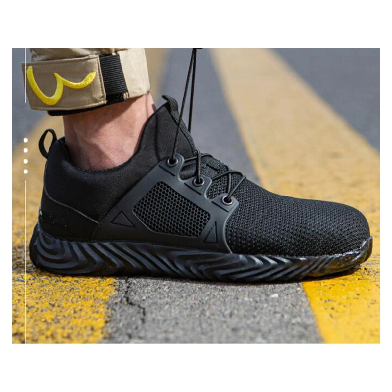 porcelana 709 Zapatillas antideslizantes ligeras y transpirables con flexibilidad zapatos de seguridad puntera de acero fabricante