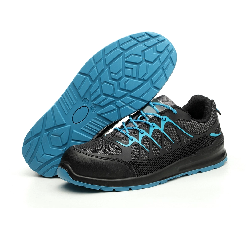 Chine 725 KPU semelle supérieure antidérapante en PU anti-crevaison chaussures de sport de sécurité embout en acier fabricant