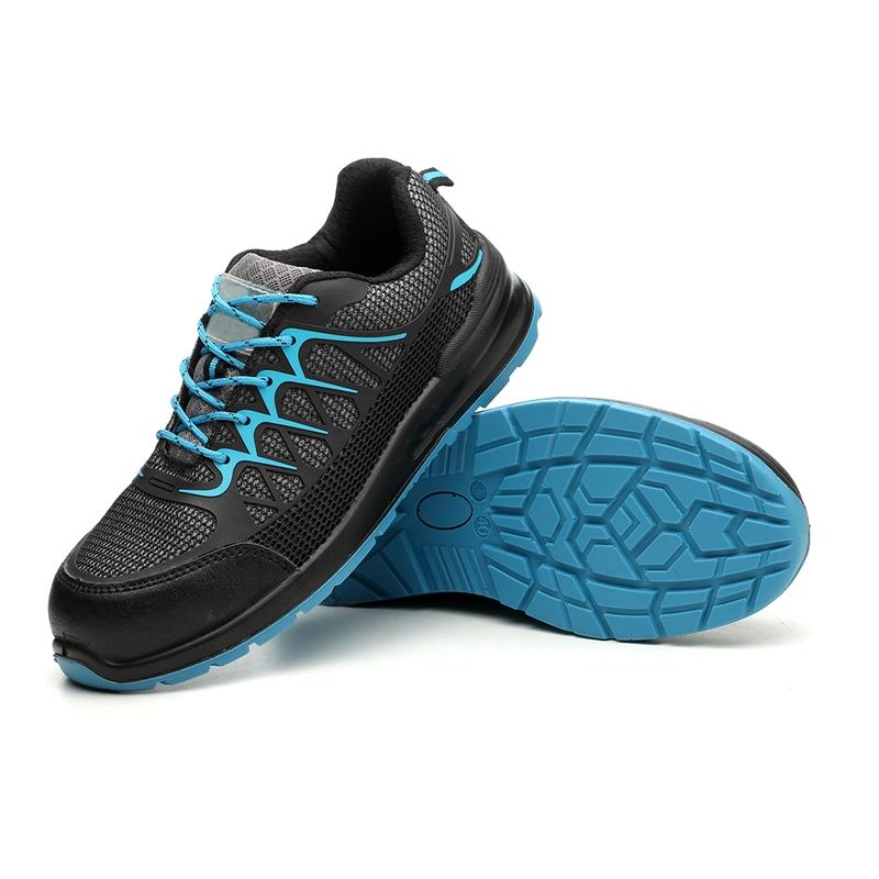 Chine 725 KPU semelle supérieure antidérapante en PU anti-crevaison chaussures de sport de sécurité embout en acier fabricant