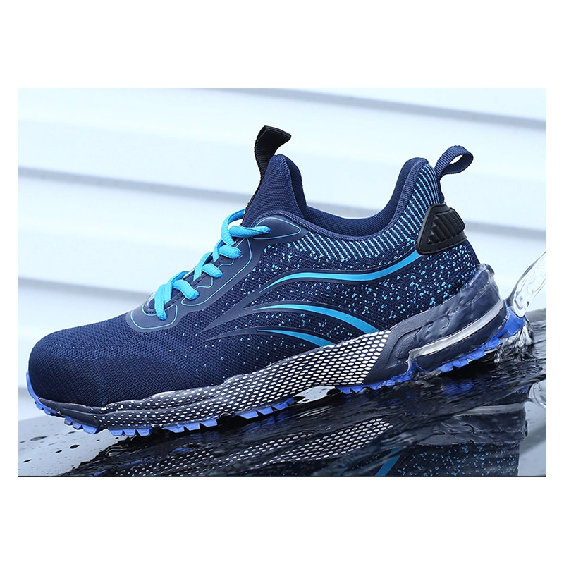 中国 727 Oil resistant anti slip fashionable safety shoes soft sneakers steel toe cap 制造商