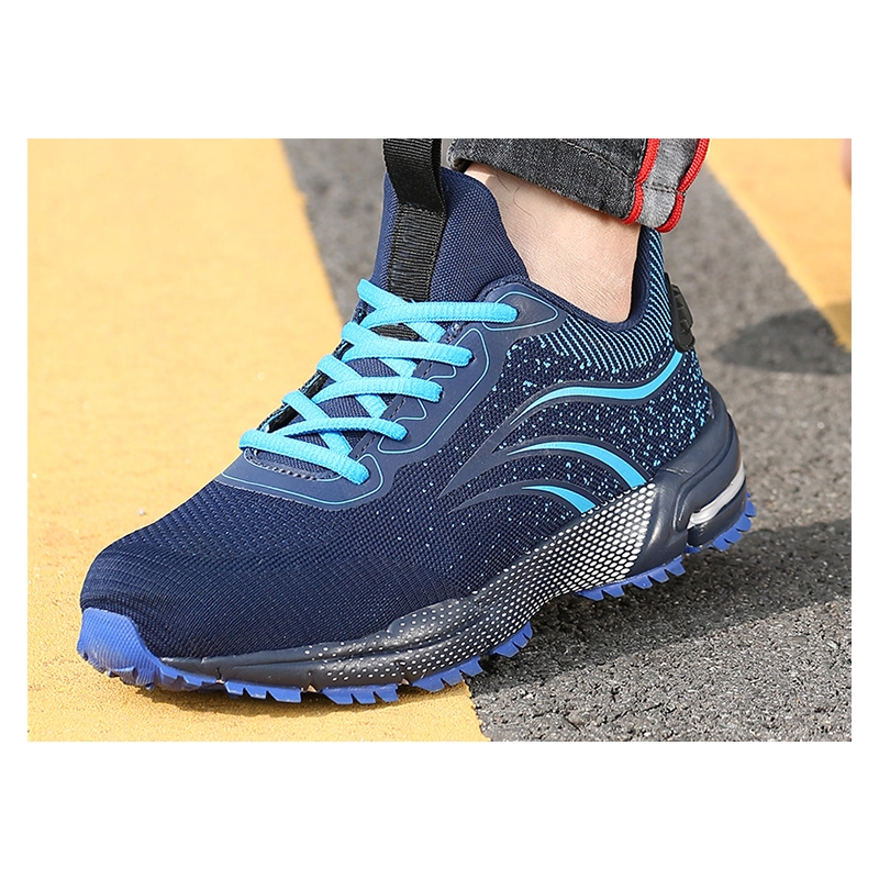 中国 727 Oil resistant anti slip fashionable safety shoes soft sneakers steel toe cap 制造商