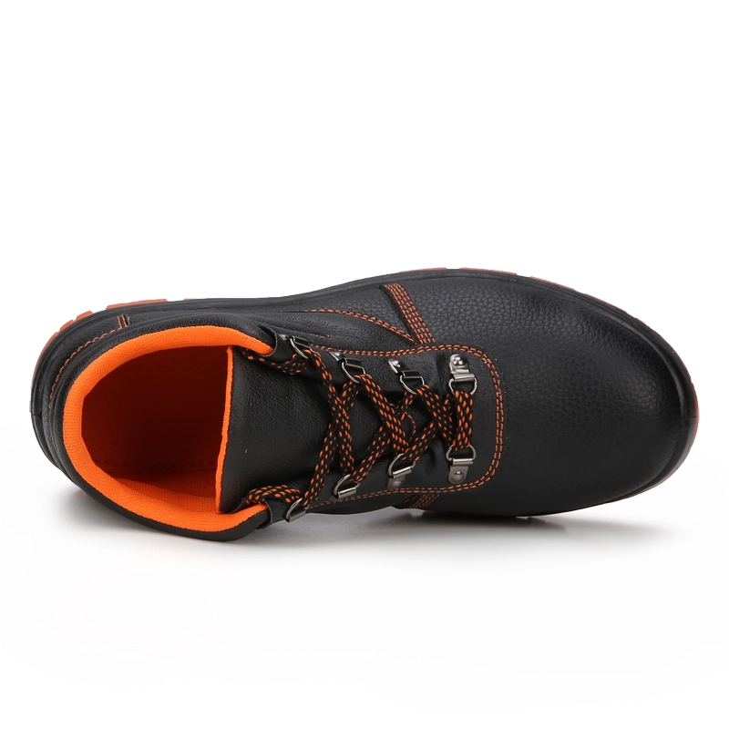 China Artificial leather steel toe industrial safety shoes manufacturer
