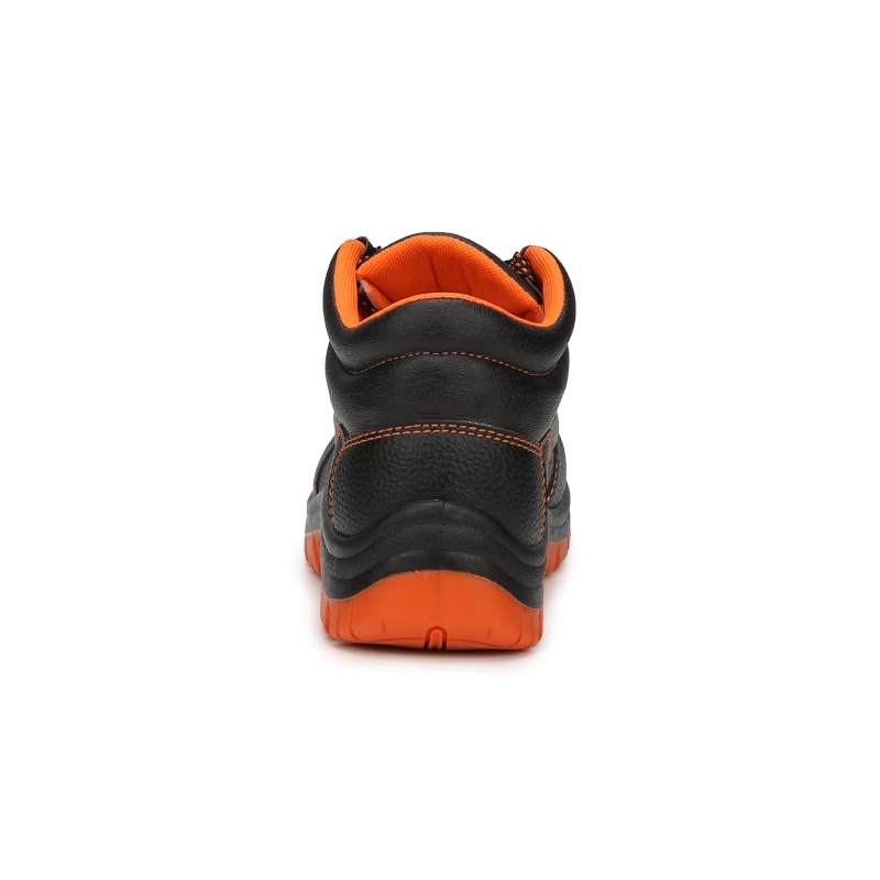 China Artificial leather steel toe industrial safety shoes manufacturer