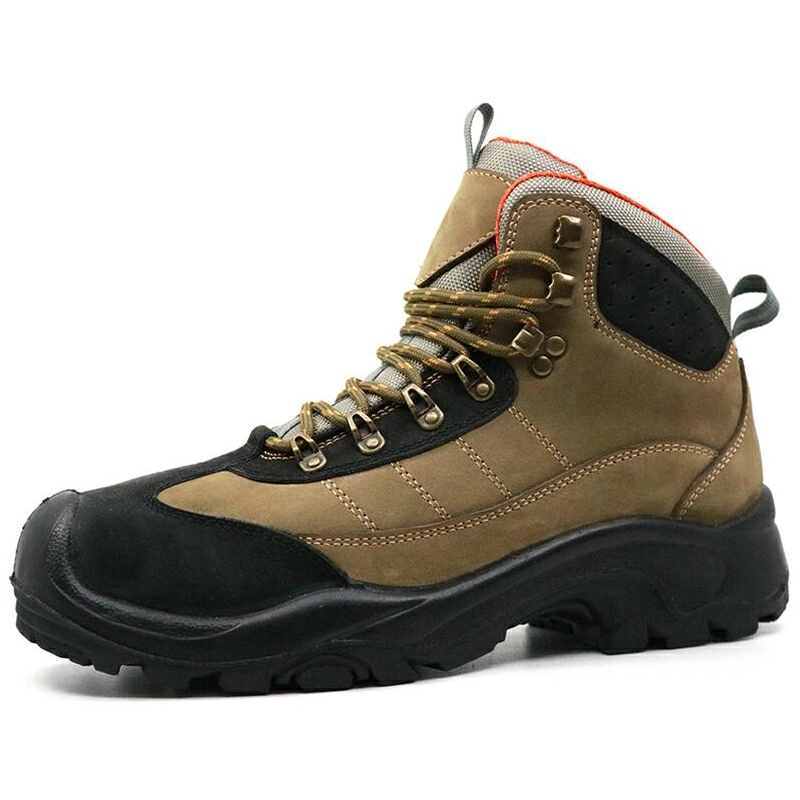 China BS003 Oil resistant anti slip steel toe prevent puncture men leather safety boots manufacturer