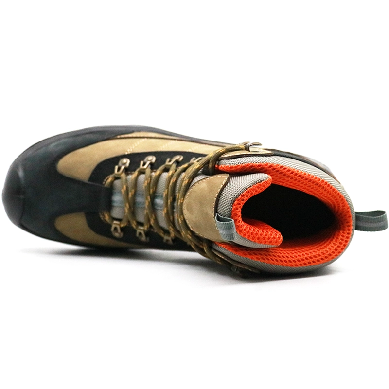 China BS003 Oil resistant anti slip steel toe prevent puncture men leather safety boots manufacturer