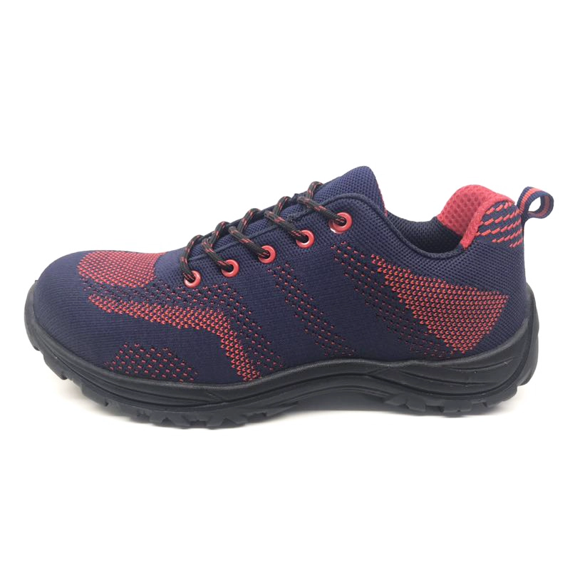 China BTA011 pu injection casual sport safety shoes for men manufacturer