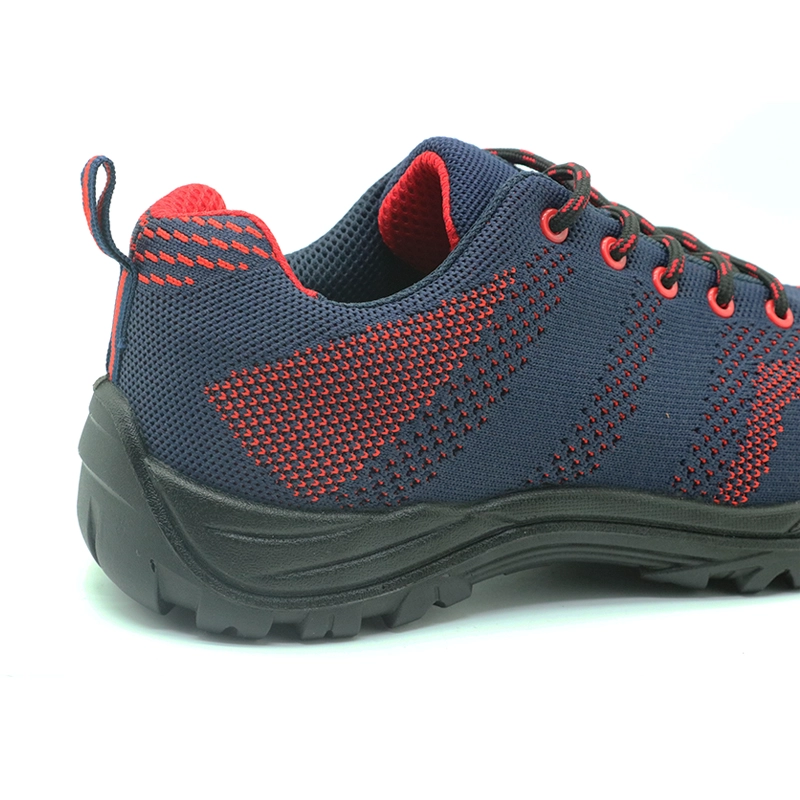 China BTA011 pu injection casual sport safety shoes for men manufacturer