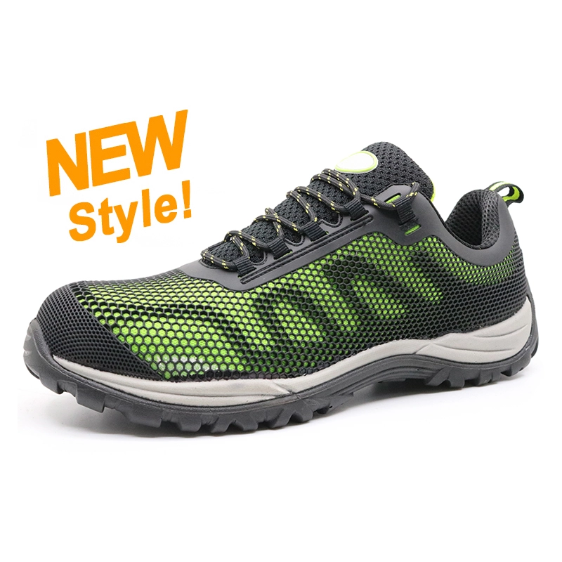Китай BTA024 PU injection light weight fashion sport men's safety shoes производителя