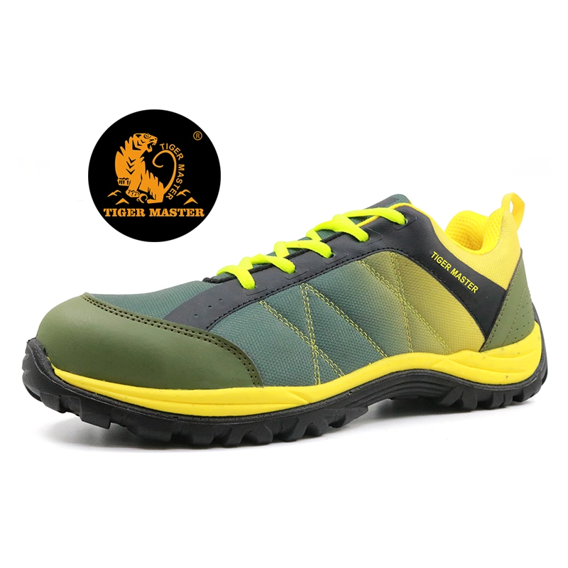 China BTA029 metal leve livre de fibra de vidro toe esporte sapatos de segurança fabricante