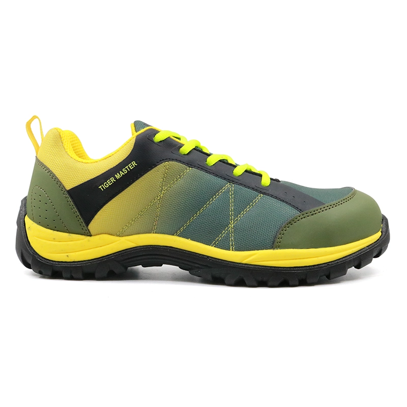 China BTA029 metal leve livre de fibra de vidro toe esporte sapatos de segurança fabricante