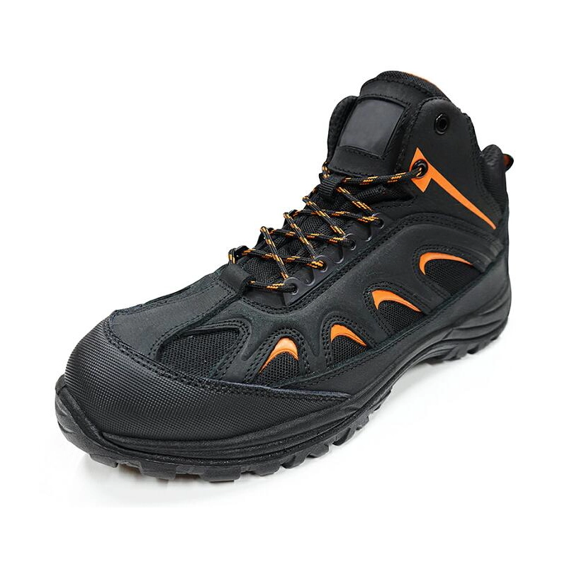 China BTA040 Anti-derrapante couro nobuk de metal livre de sapatos de segurança para caminhada esportiva biqueira fabricante