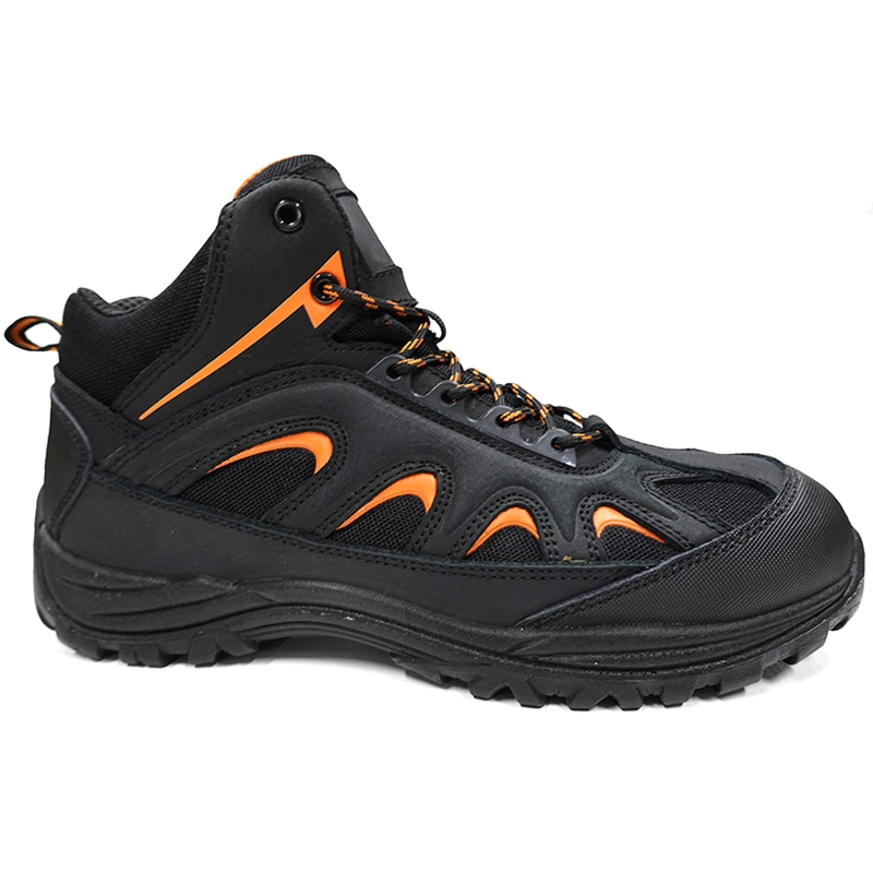 China BTA040 Anti-derrapante couro nobuk de metal livre de sapatos de segurança para caminhada esportiva biqueira fabricante