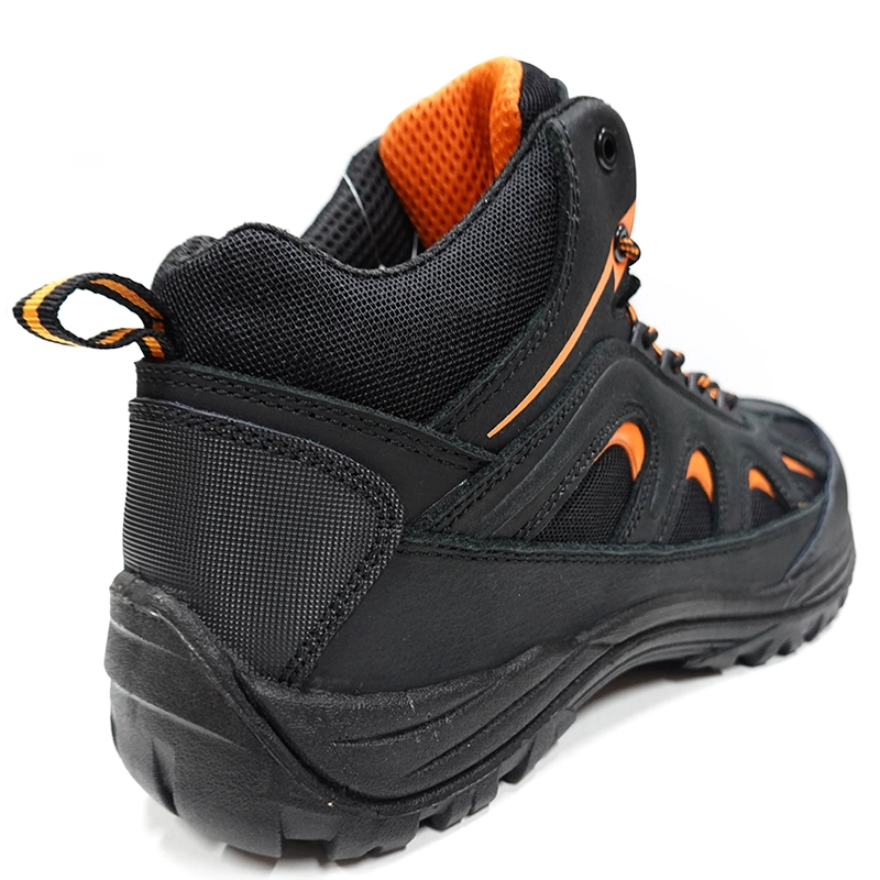 China BTA040 Anti-derrapante couro nobuk de metal livre de sapatos de segurança para caminhada esportiva biqueira fabricante