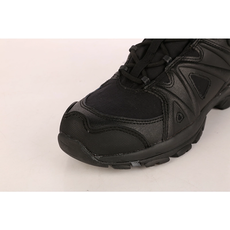 China Cemented EVA rubber sole army combat boots manufacturer