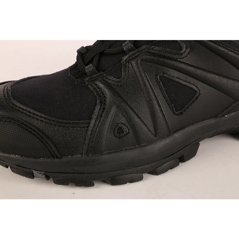 China Cemented EVA rubber sole army combat boots manufacturer