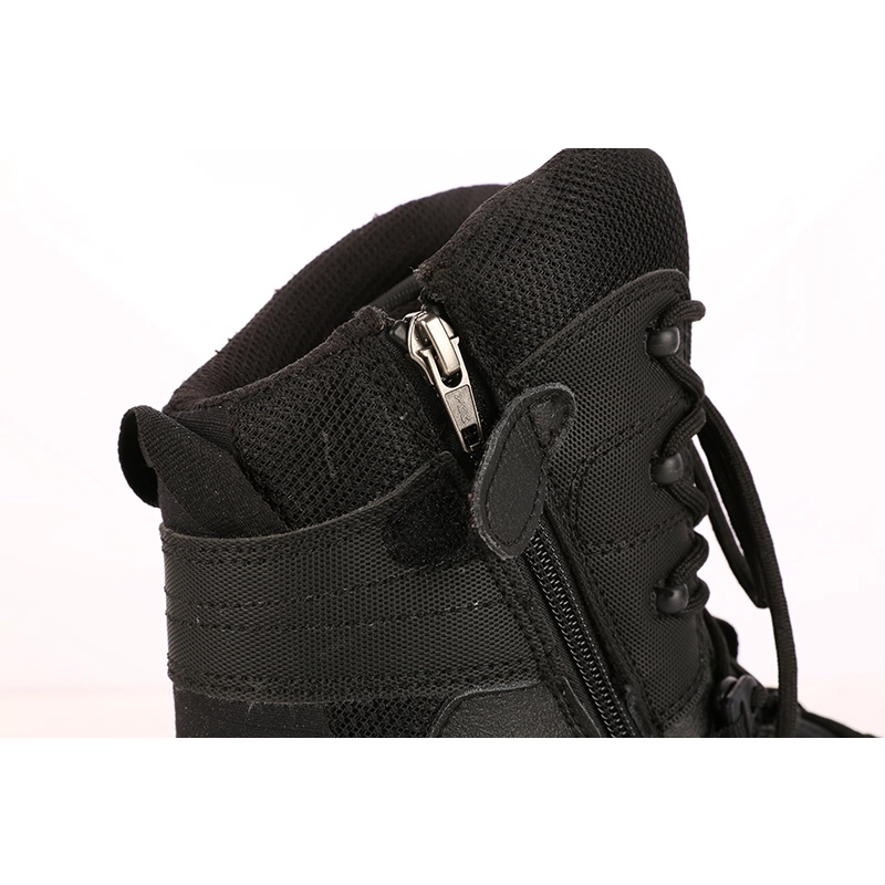 China Cemented EVA rubber sole army combat boots manufacturer