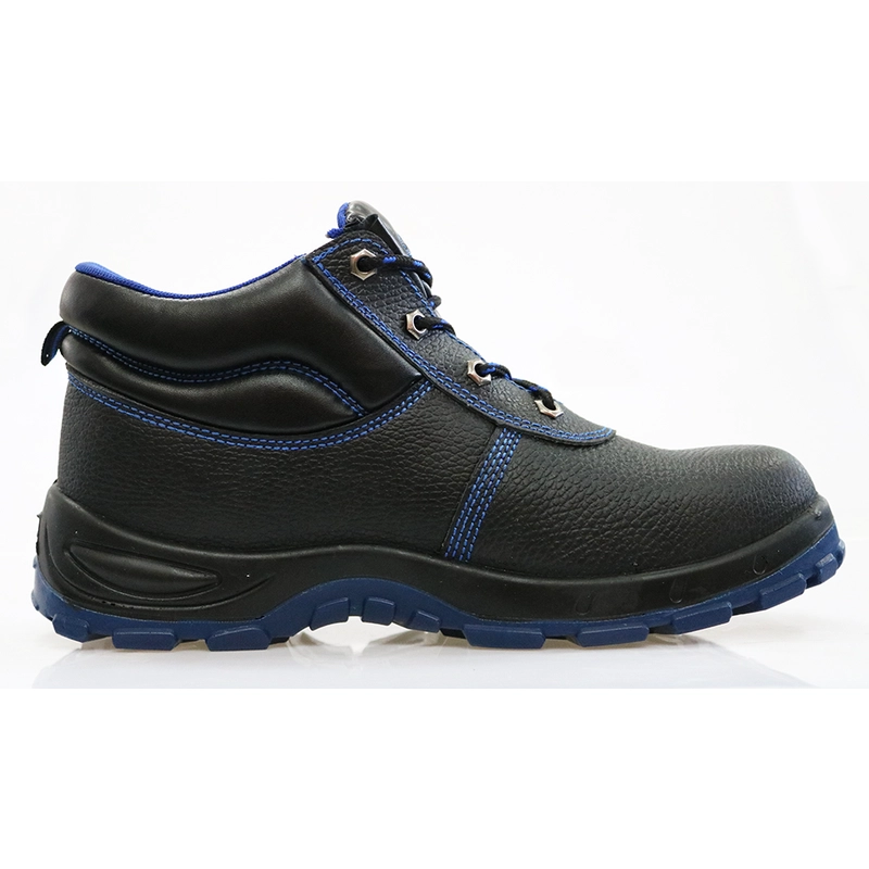 China DTA005 genuine leather pu injection safety shoes manufacturer
