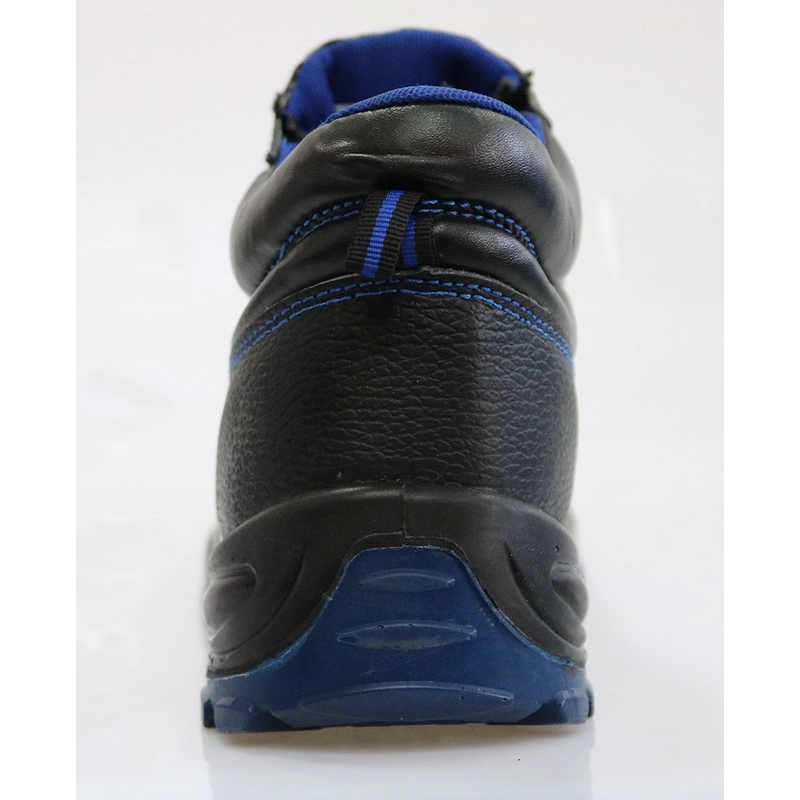 China DTA005 genuine leather pu injection safety shoes manufacturer