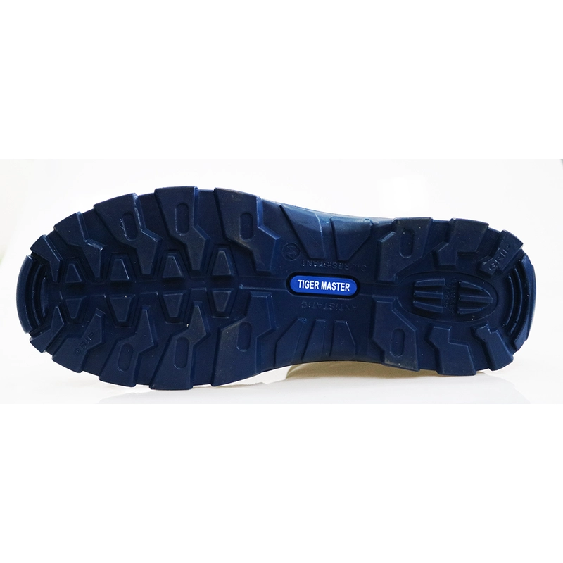China DTA005 genuine leather pu injection safety shoes manufacturer