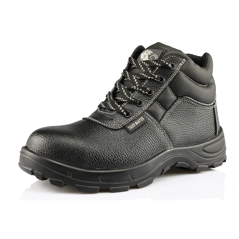 China DTA009 S1-P standard deltaplus sole leather safety shoes manufacturer