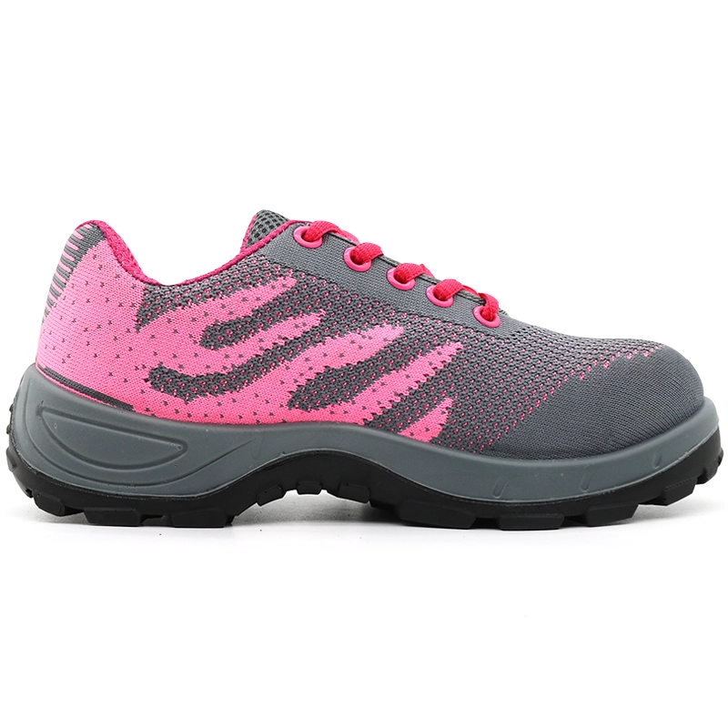 China DTA017 Anti Slip Punctie Proof Ademende Dames Sport Veiligheidsschoenen Stalen Teen Cap fabrikant