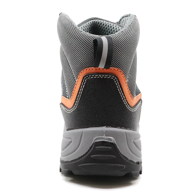 China DTA031H Anti slip delta plus sole suede leather sport type safety shoes men work manufacturer