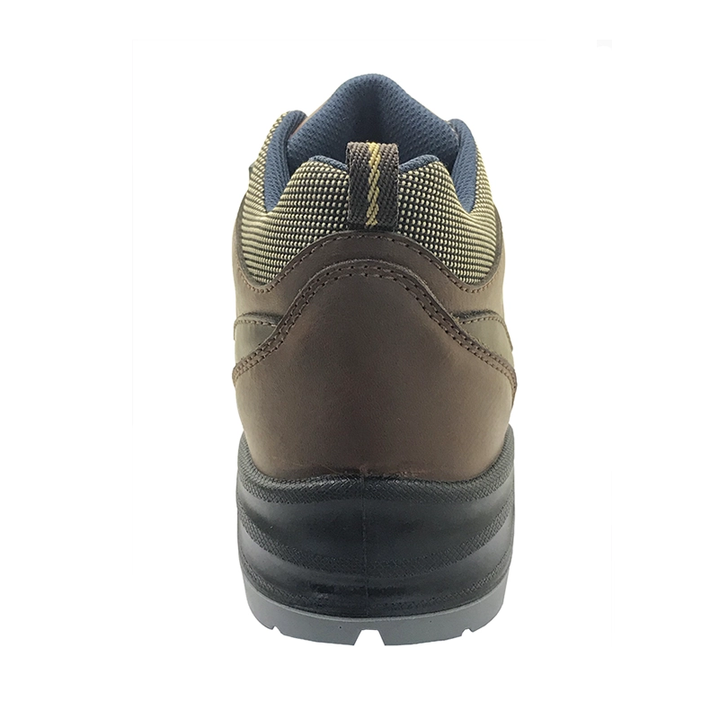 China ENS011 split nubuck leather steel toe safety boots manufacturer