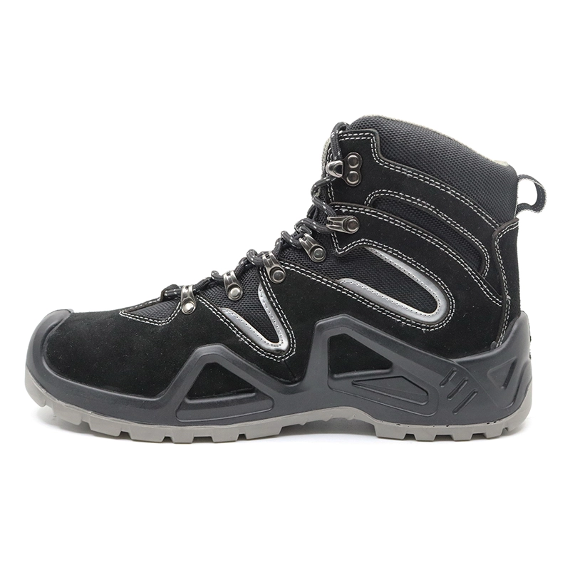 China ENS020 suede leather kevlar mid sole workman safety shoes industrial manufacturer