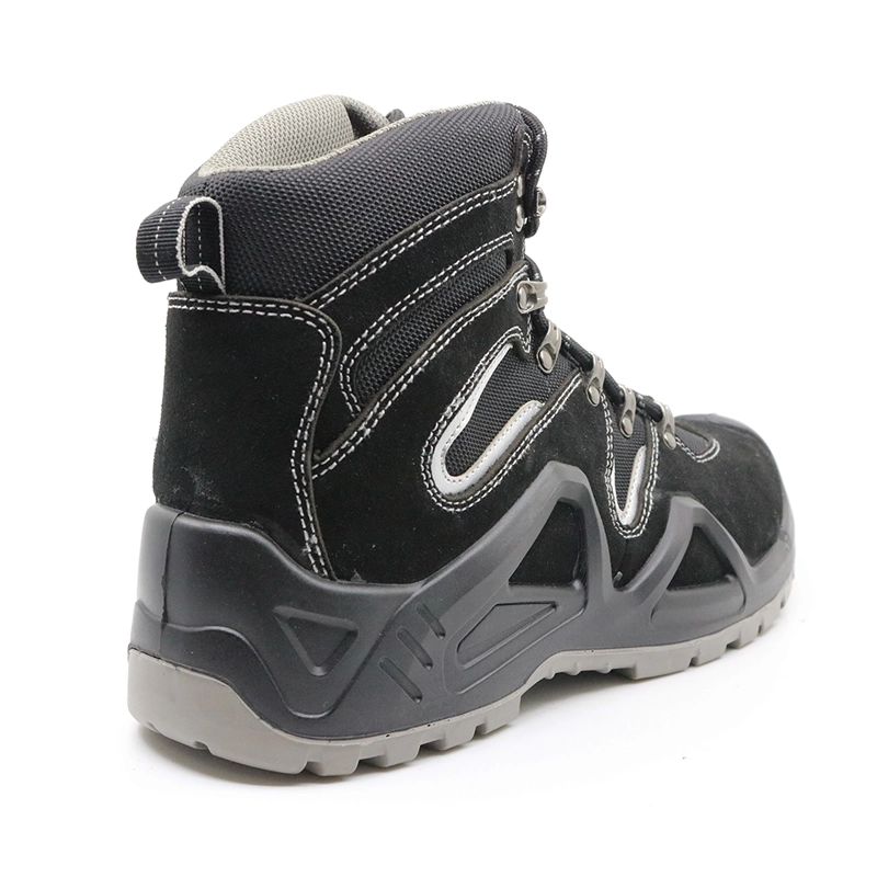China ENS020 suede leather kevlar mid sole workman safety shoes industrial manufacturer