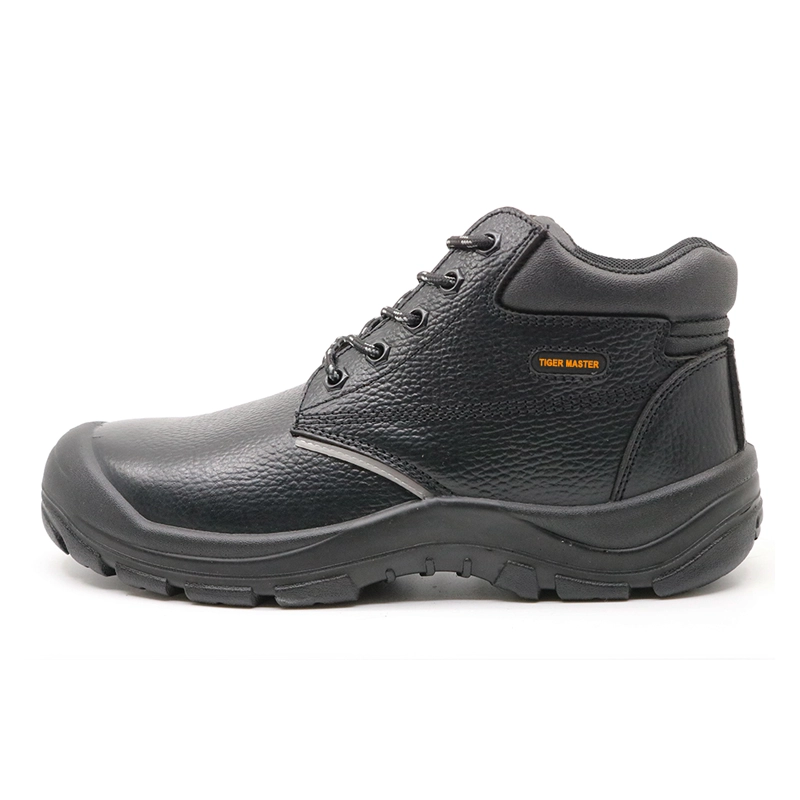 China ENS029 buffalo leather oil acid resistant antistatic safety shoe for work manufacturer