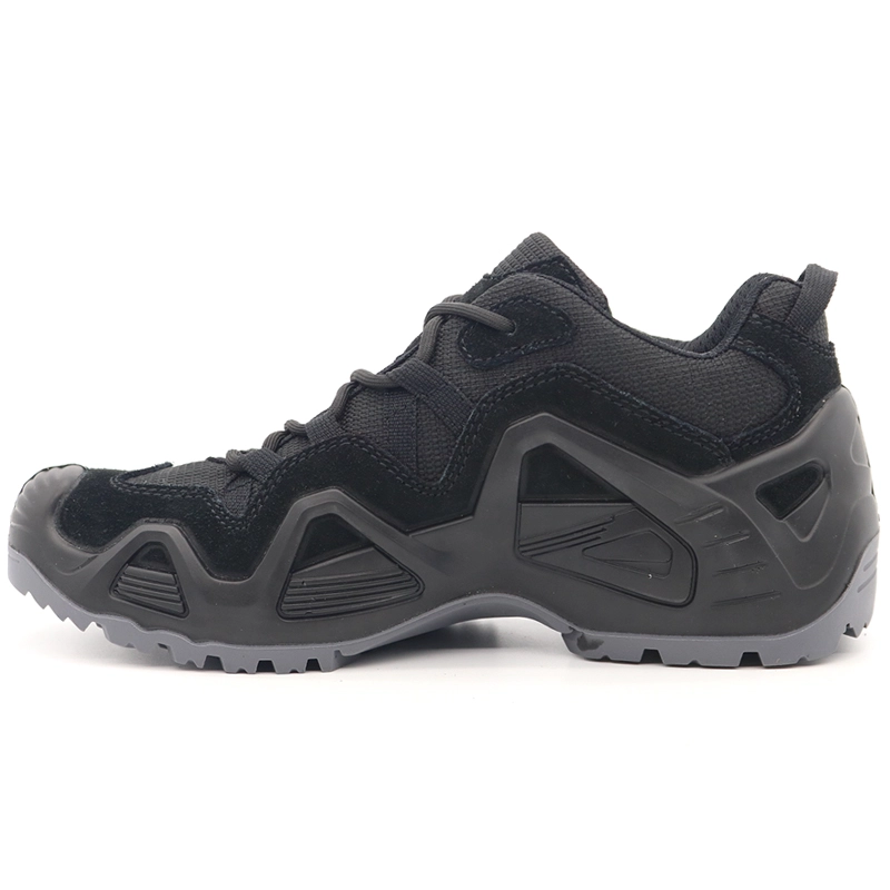 China TM1902 Black anti slip lightweight fashionable climbing men jungle hiking sport shoes manufacturer