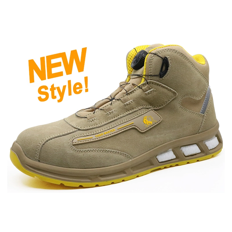 中国 ETPU09 new fast loosen lace fiberglass toe anti static sport safety shoes 制造商