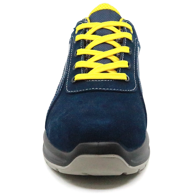 China ETPU27Y Suede leather pu sole fashionable sport work shoes safety manufacturer