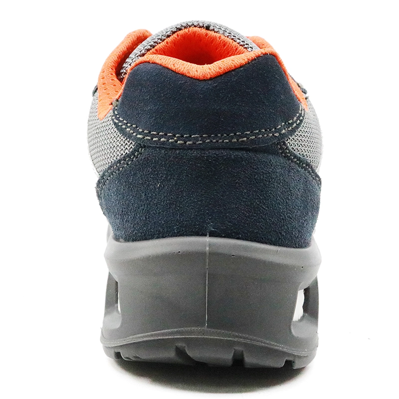 China ETPU34 shock absorption metal free breathable sport type safety shoes manufacturer