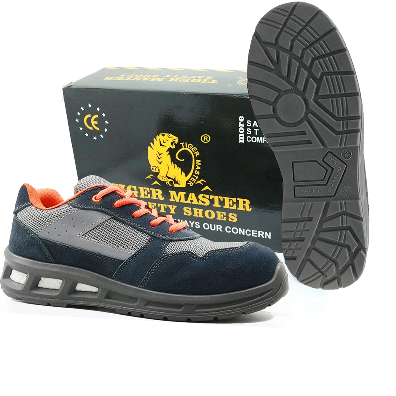 China ETPU34 shock absorption metal free breathable sport type safety shoes manufacturer