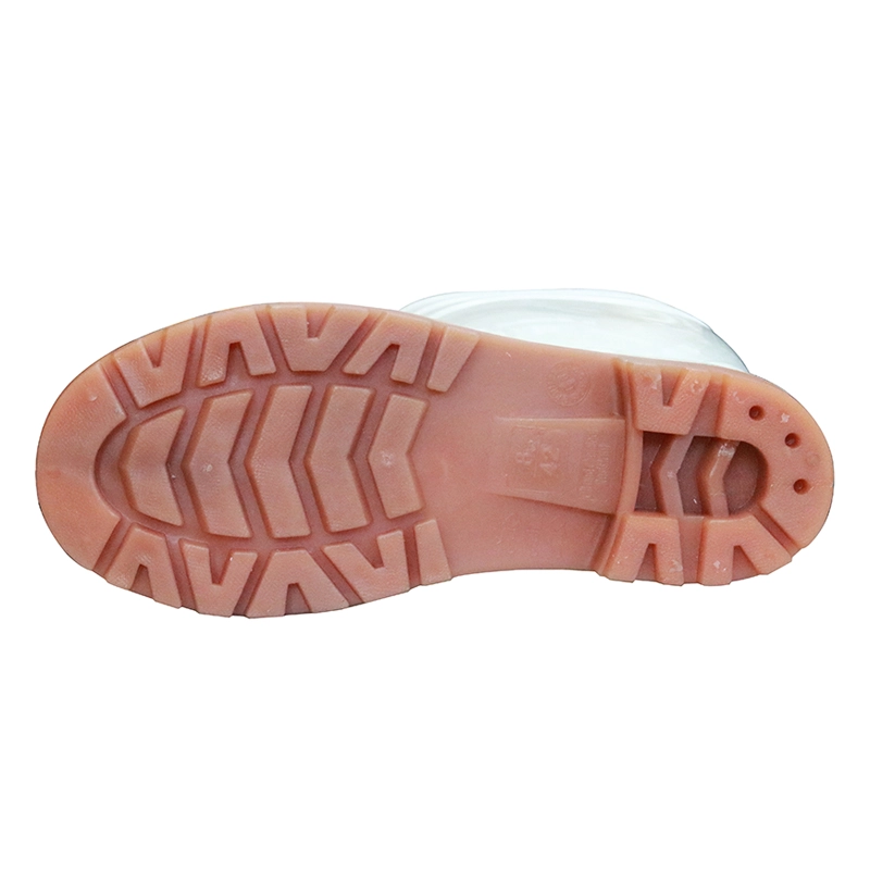 China F30WN white food industry steel toe cap pvc glitter rain gumboots for work manufacturer
